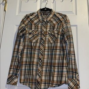 Authentic True Religion Button Down Shirt